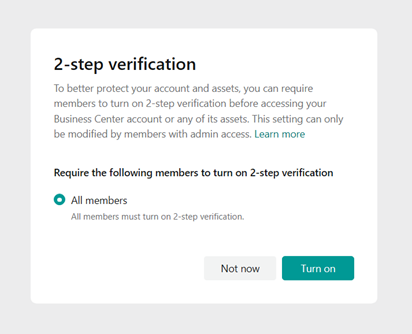 Tikasol TikTok Agency Two-Factor Authentication - Enable 2FA for TikTok ad accounts, TikTok advertising security, two-step verification for TikTok agency